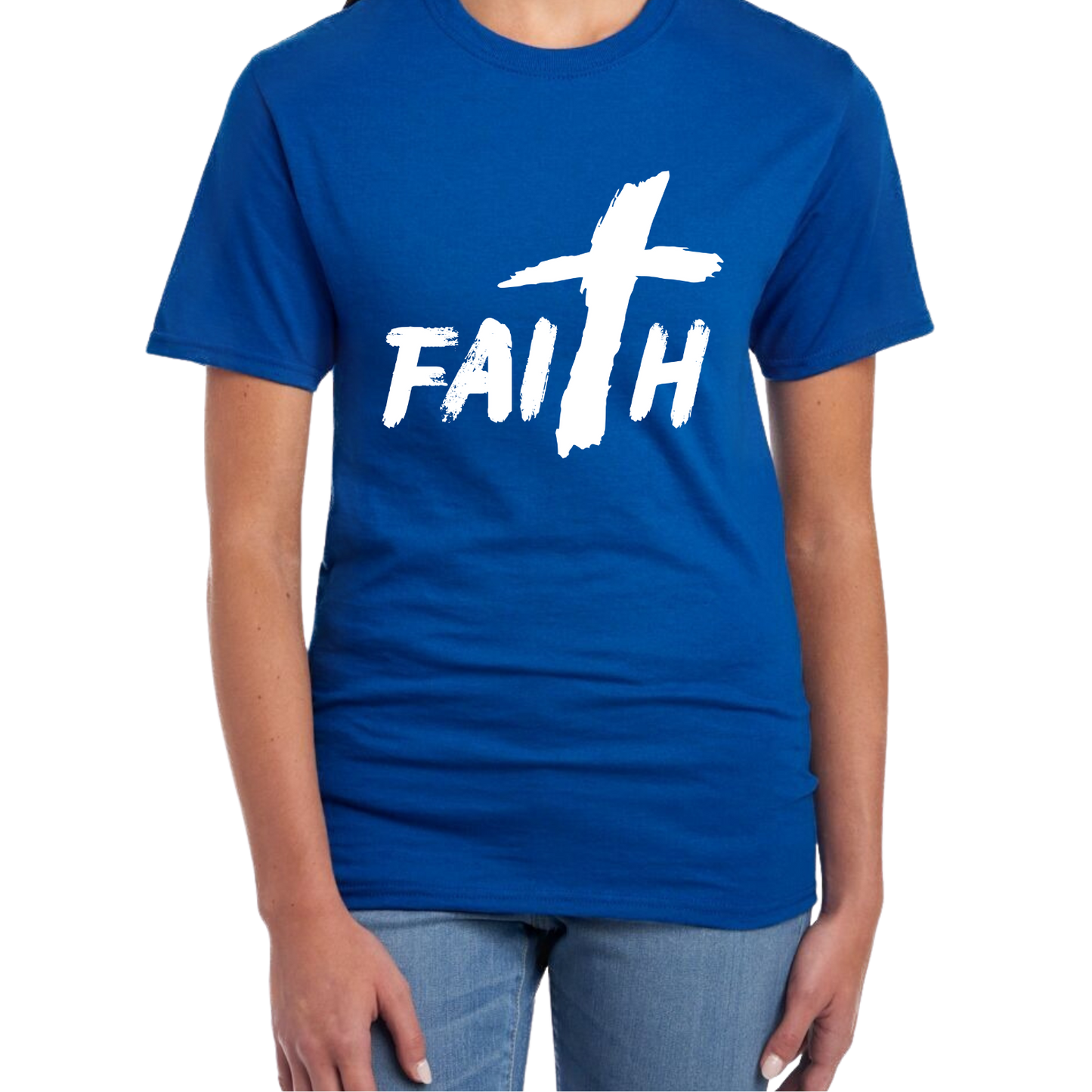 Faith Short Sleeve Unisex T-shirt - Solid Colors