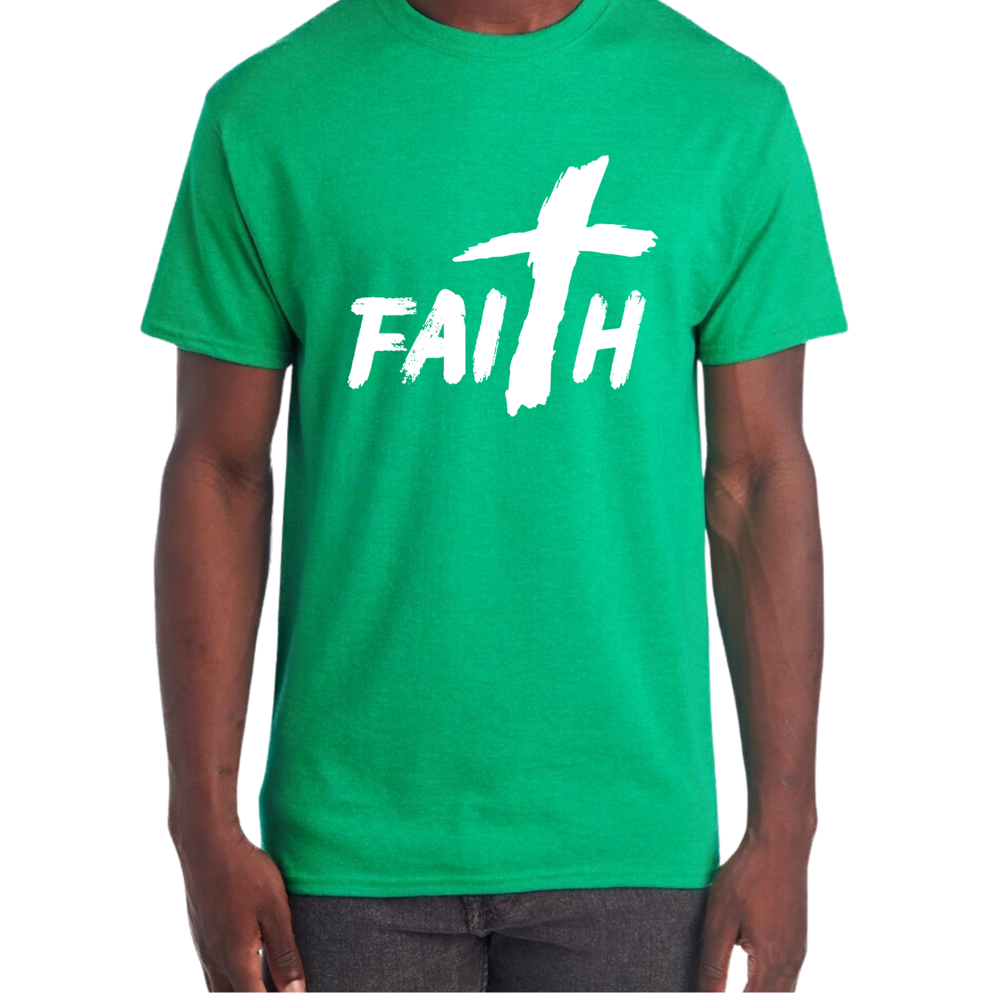 Faith Short Sleeve Unisex T-shirt - Heather Colors