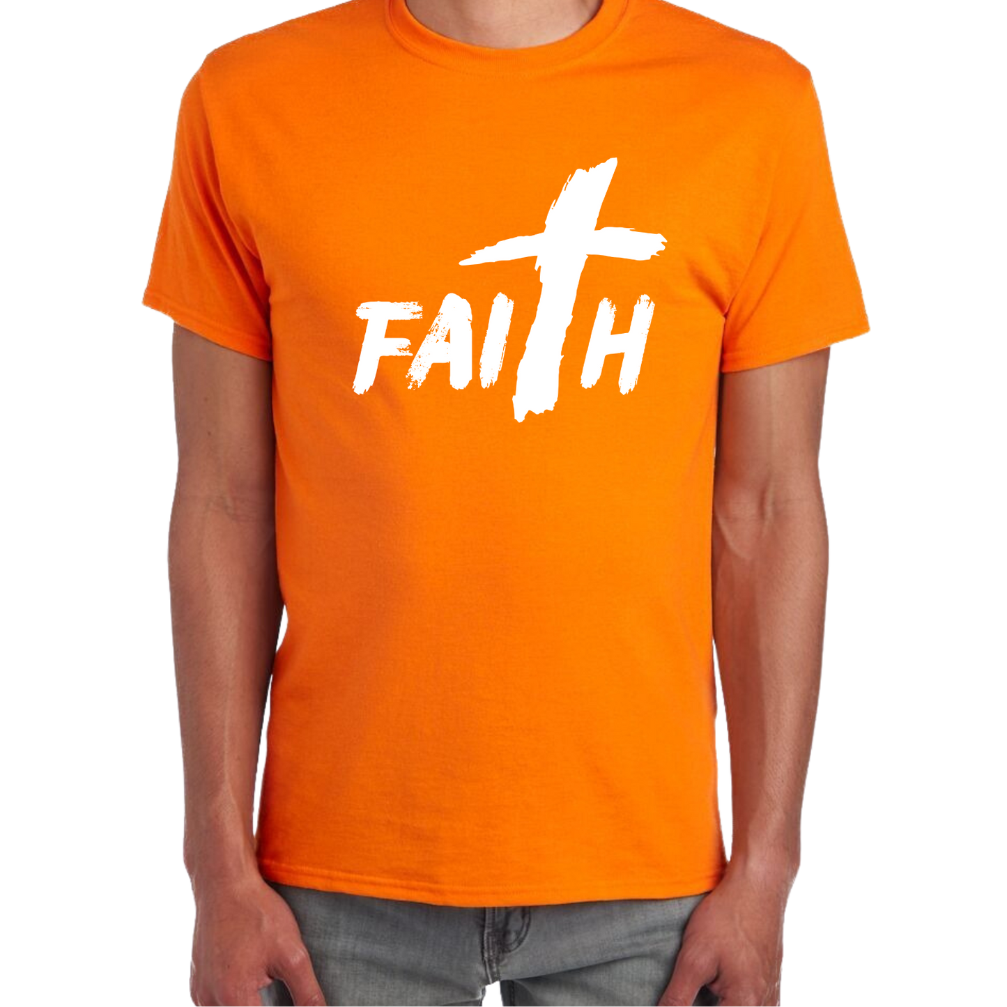 Faith Short Sleeve Unisex T-shirt - Solid Colors