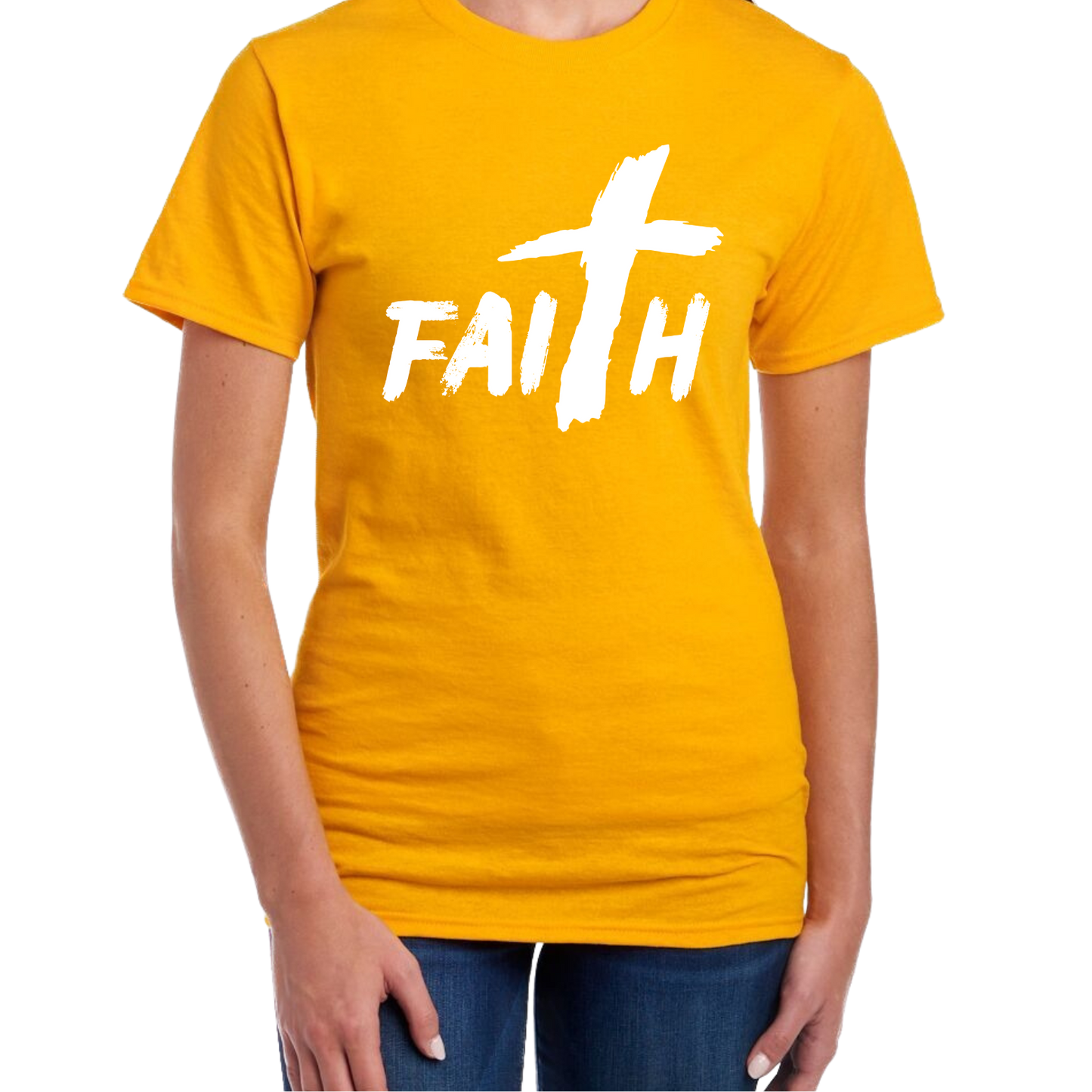 Faith Short Sleeve Unisex T-shirt - Solid Colors