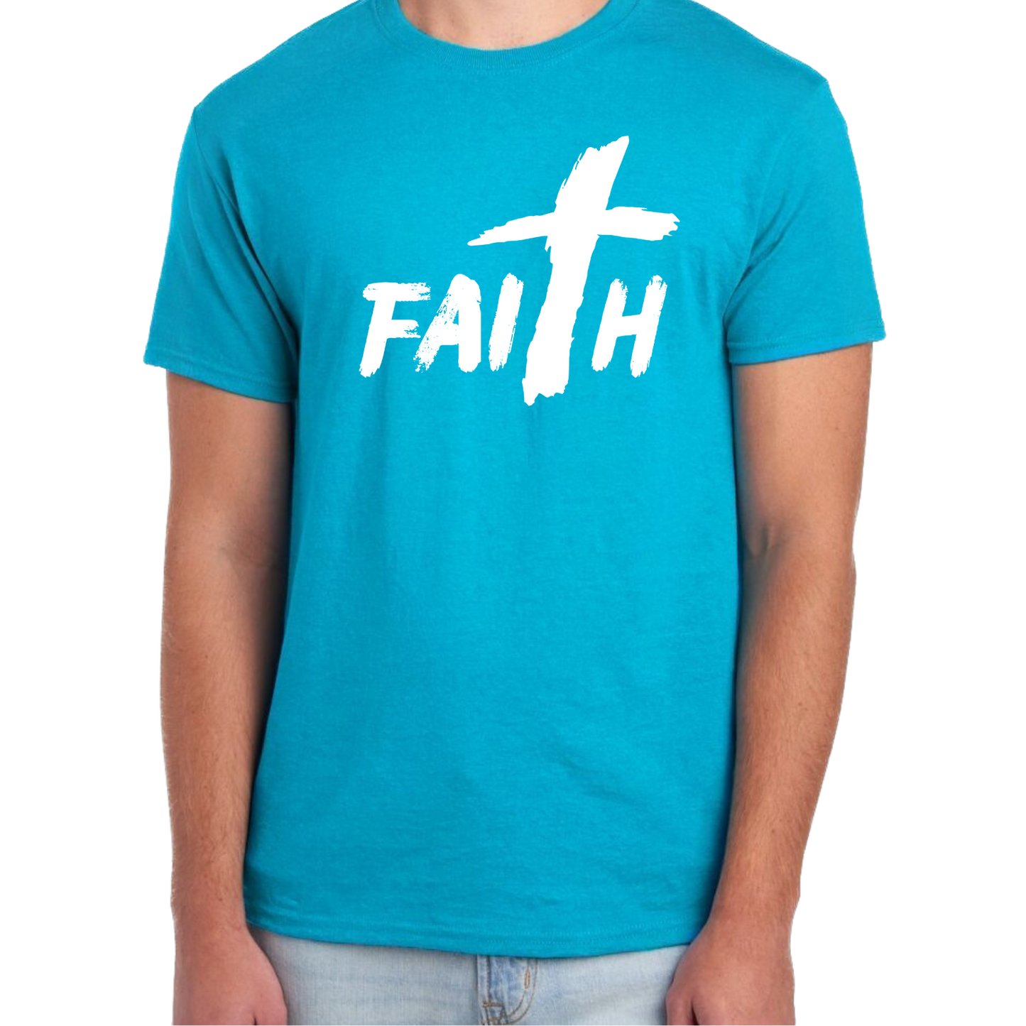Faith Short Sleeve Unisex T-shirt - Solid Colors