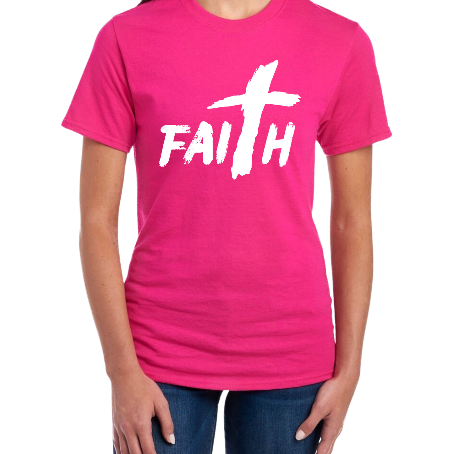 Faith Short Sleeve Unisex T-shirt - Solid Colors