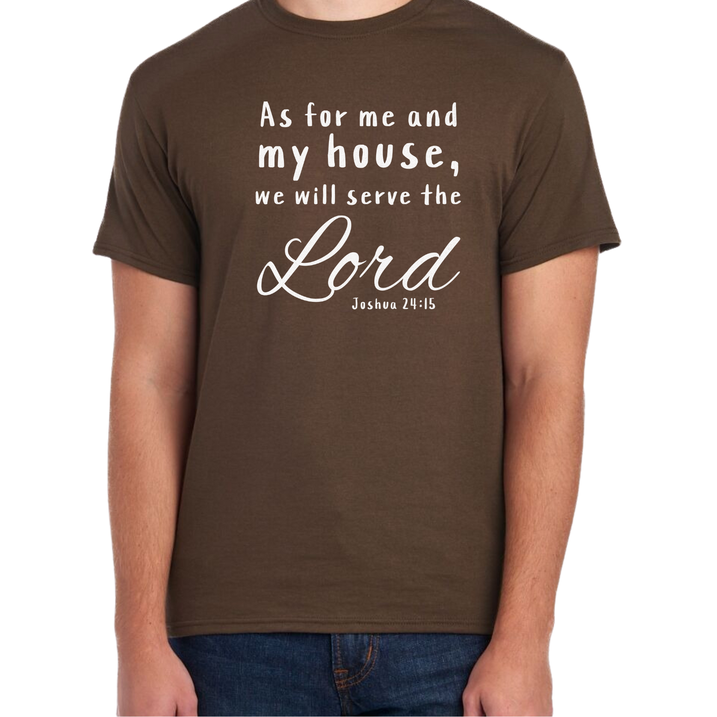 Serve The Lord Short Sleeve Unisex T-shirt - Solid Colors