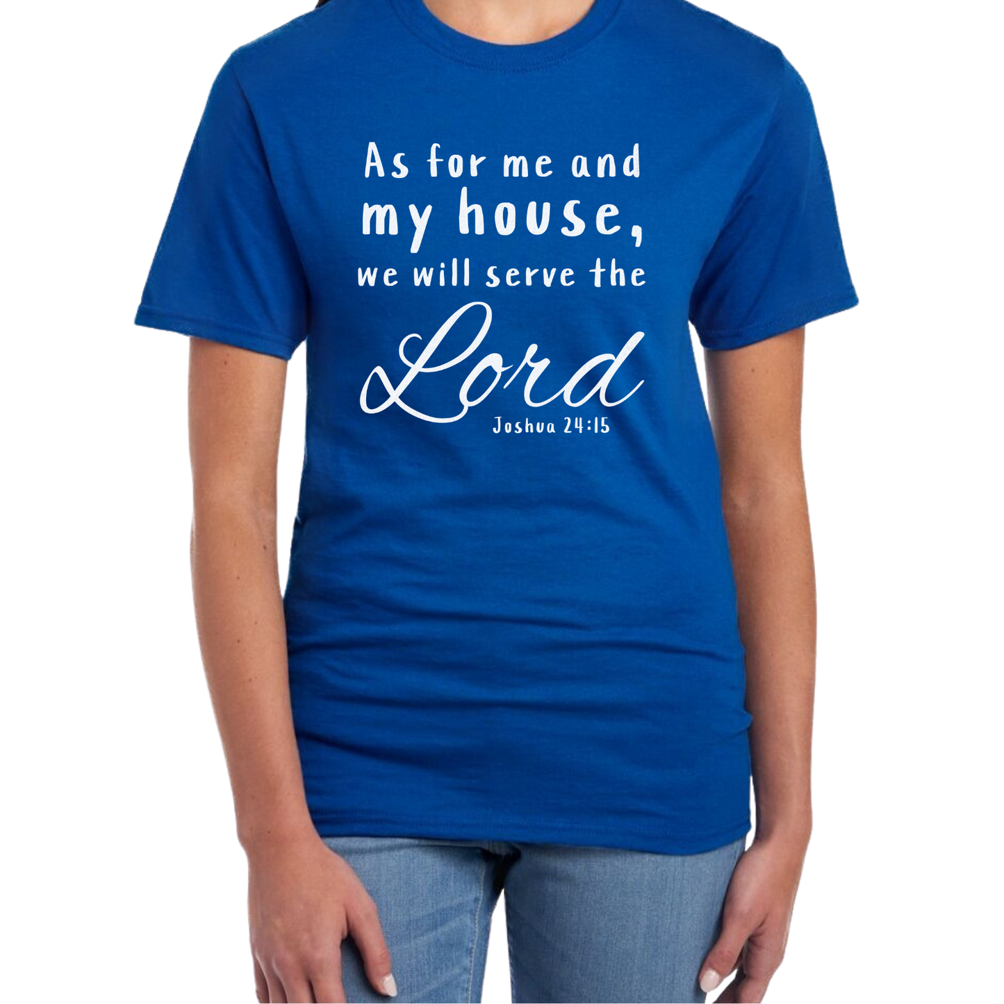 Serve The Lord Short Sleeve Unisex T-shirt - Solid Colors