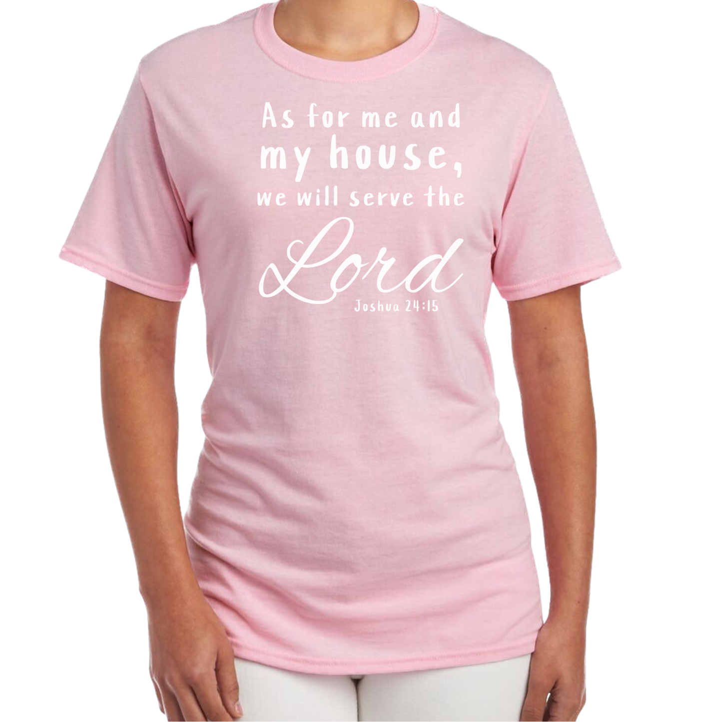 Serve The Lord Short Sleeve Unisex T-shirt - Solid Colors