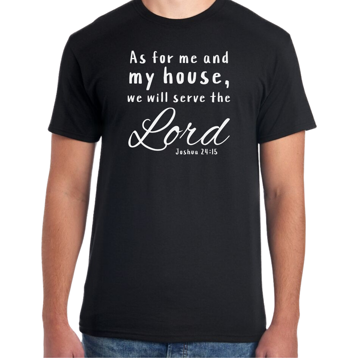 Serve The Lord Short Sleeve Unisex T-shirt - Solid Colors