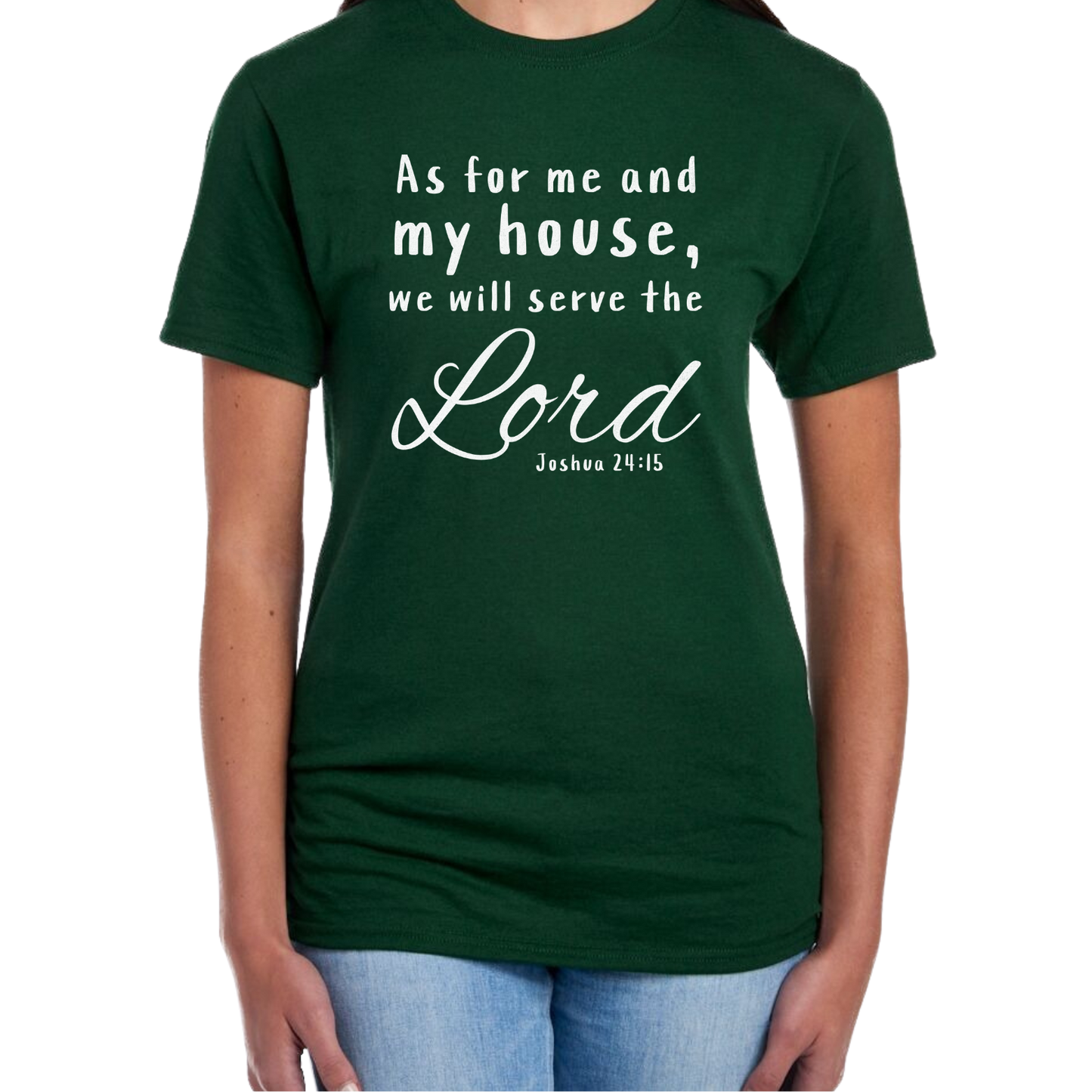 Serve The Lord Short Sleeve Unisex T-shirt - Solid Colors