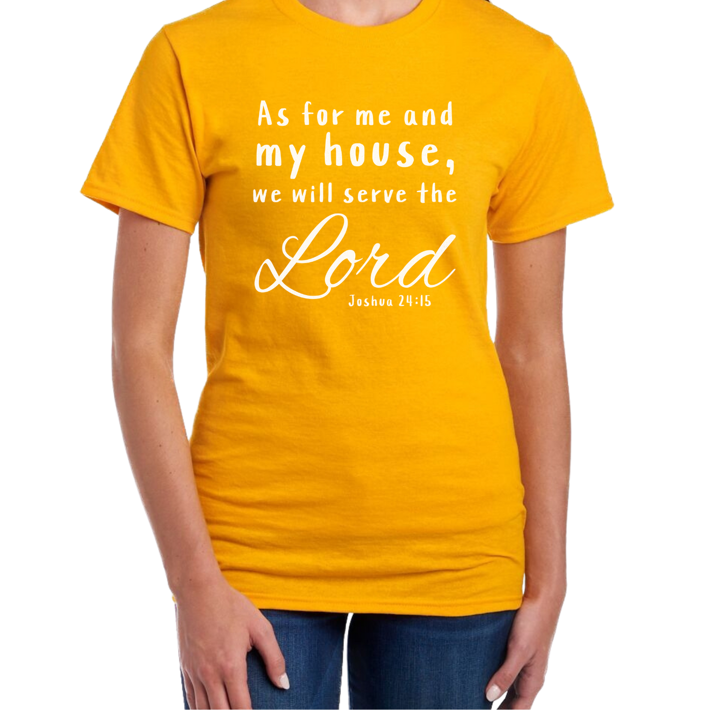 Serve The Lord Short Sleeve Unisex T-shirt - Solid Colors