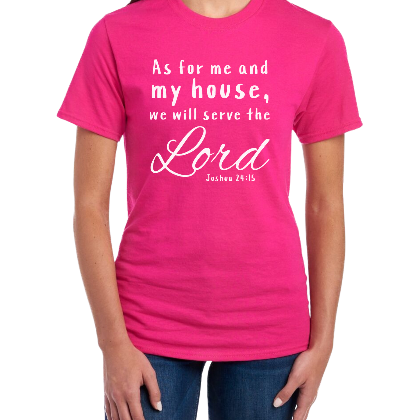 Serve The Lord Short Sleeve Unisex T-shirt - Solid Colors