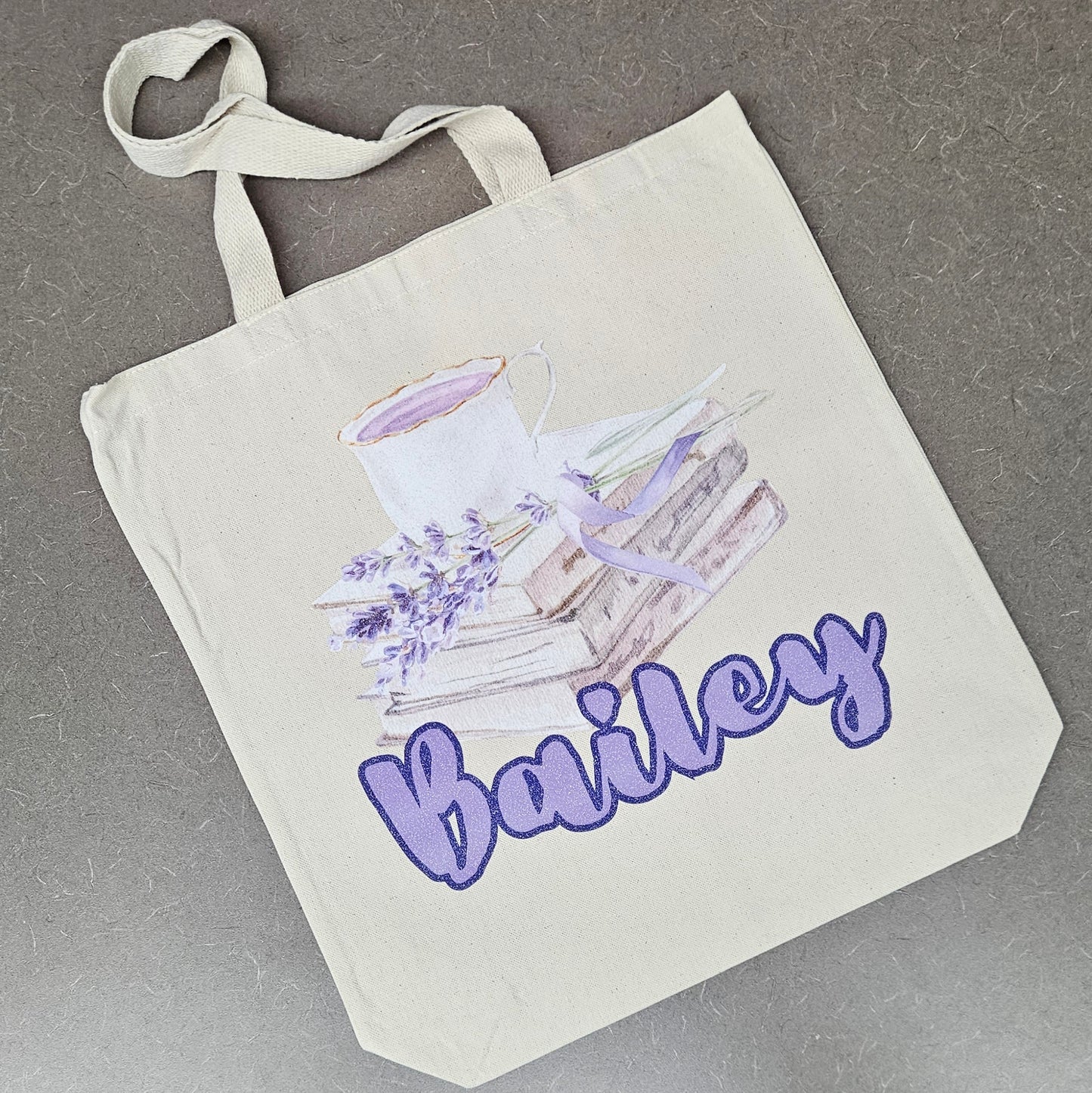 Full Color Design - Customized Sturdy Canvas Tote Bag with Bottom Gusset 15"W x 16"H x 3"G