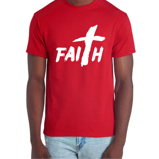 Faith Short Sleeve Unisex T-shirt - Solid Colors
