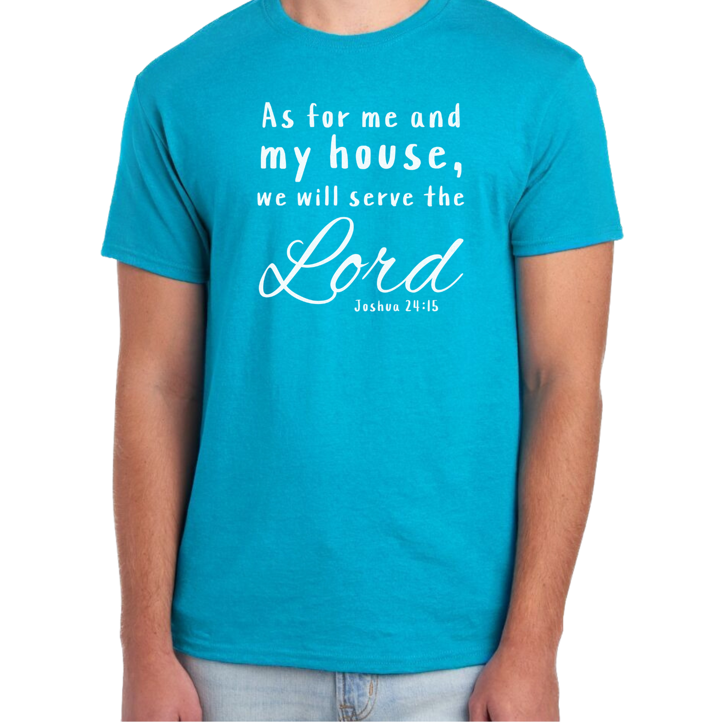 Serve The Lord Short Sleeve Unisex T-shirt - Solid Colors