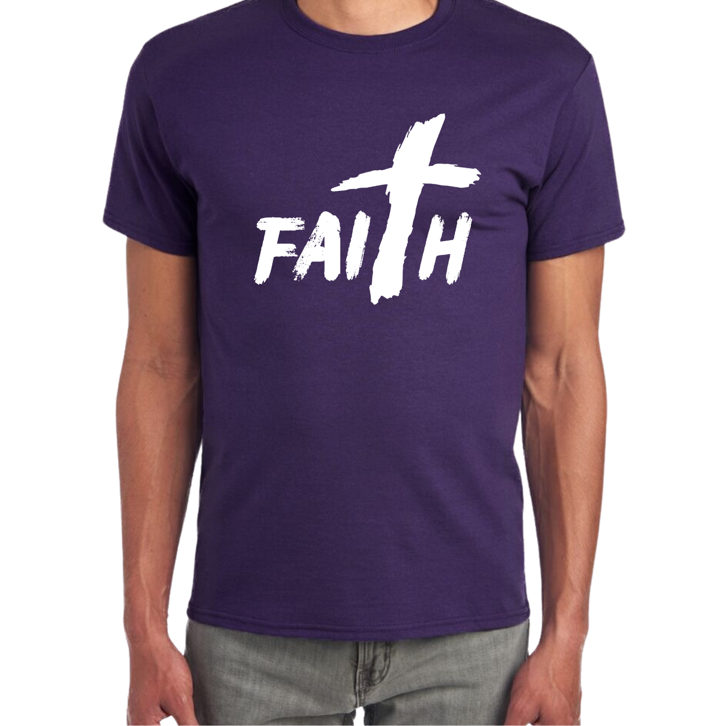 Faith Short Sleeve Unisex T-shirt - Solid Colors