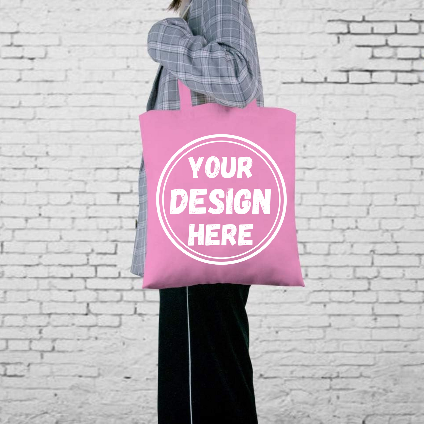 48-Pack Lightweight 16"x15" Cotton Tote Bags