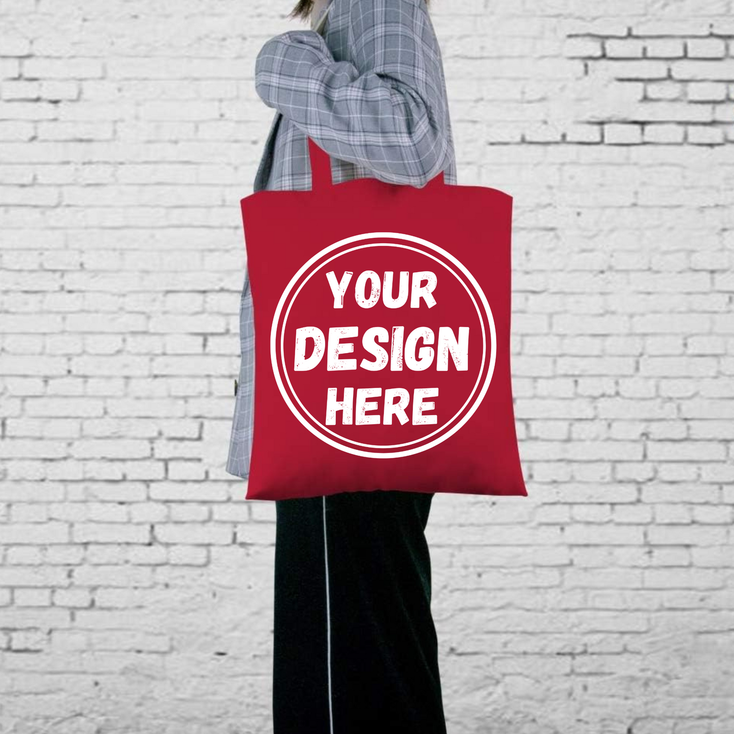 48-Pack Lightweight 16"x15" Cotton Tote Bags