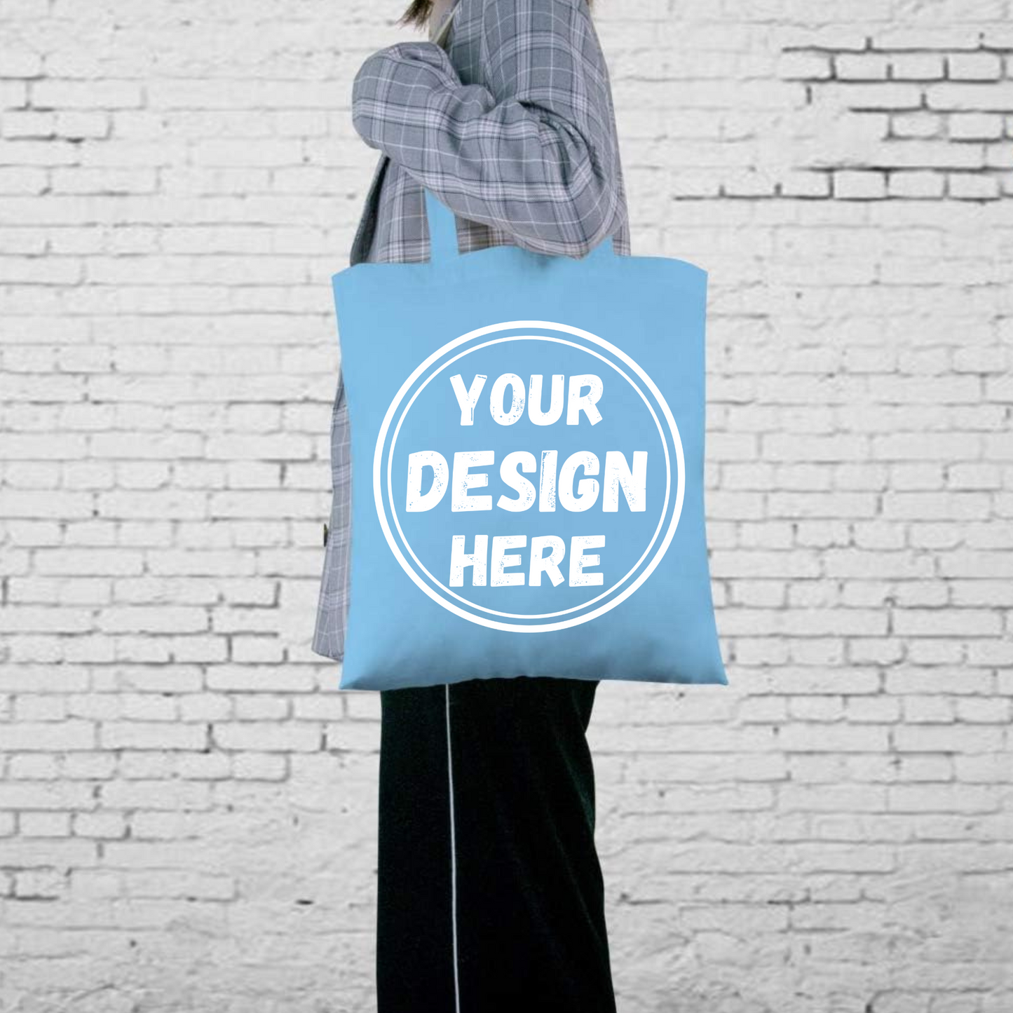 48-Pack Lightweight 16"x15" Cotton Tote Bags