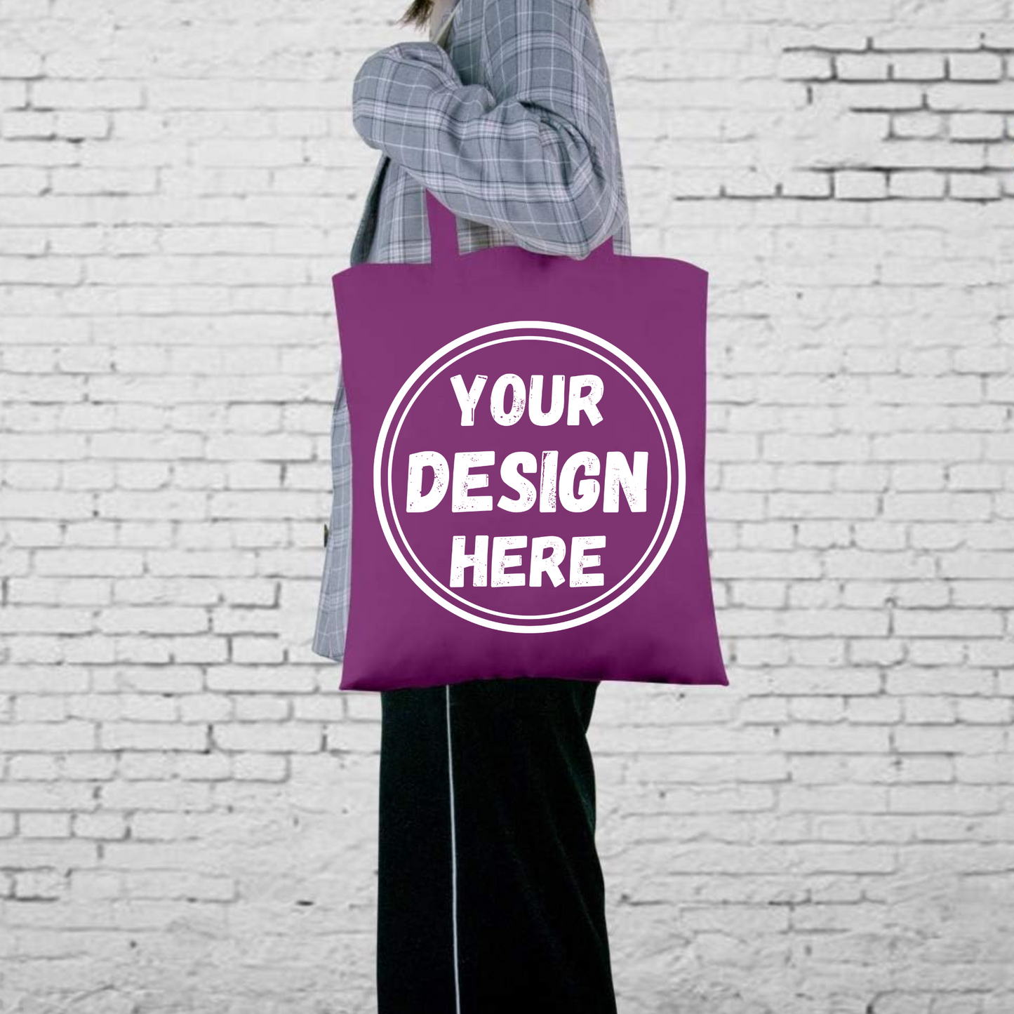 48-Pack Lightweight 16"x15" Cotton Tote Bags