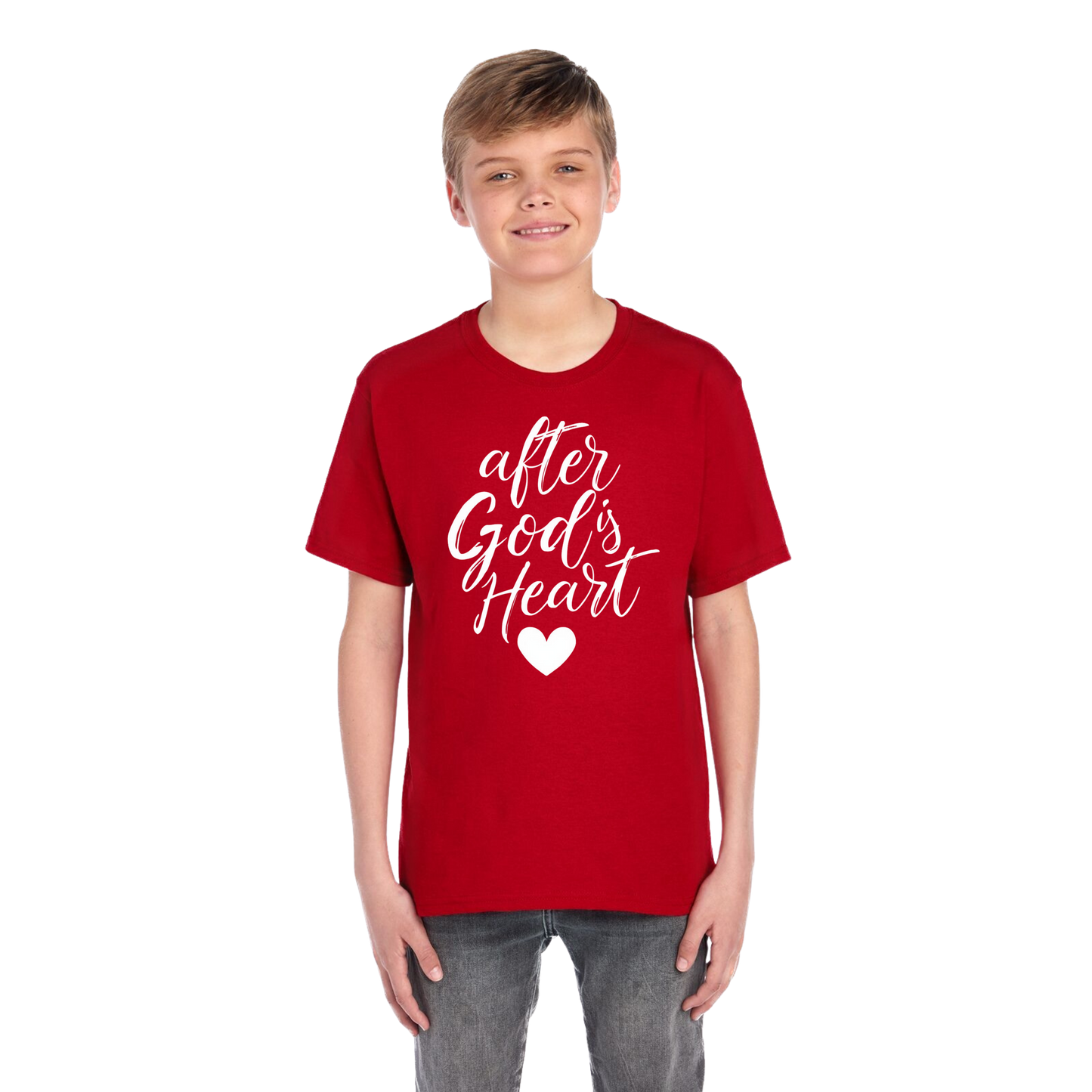 After God's Heart Short Sleeve T-shirt (MCC Radio Fundraiser)