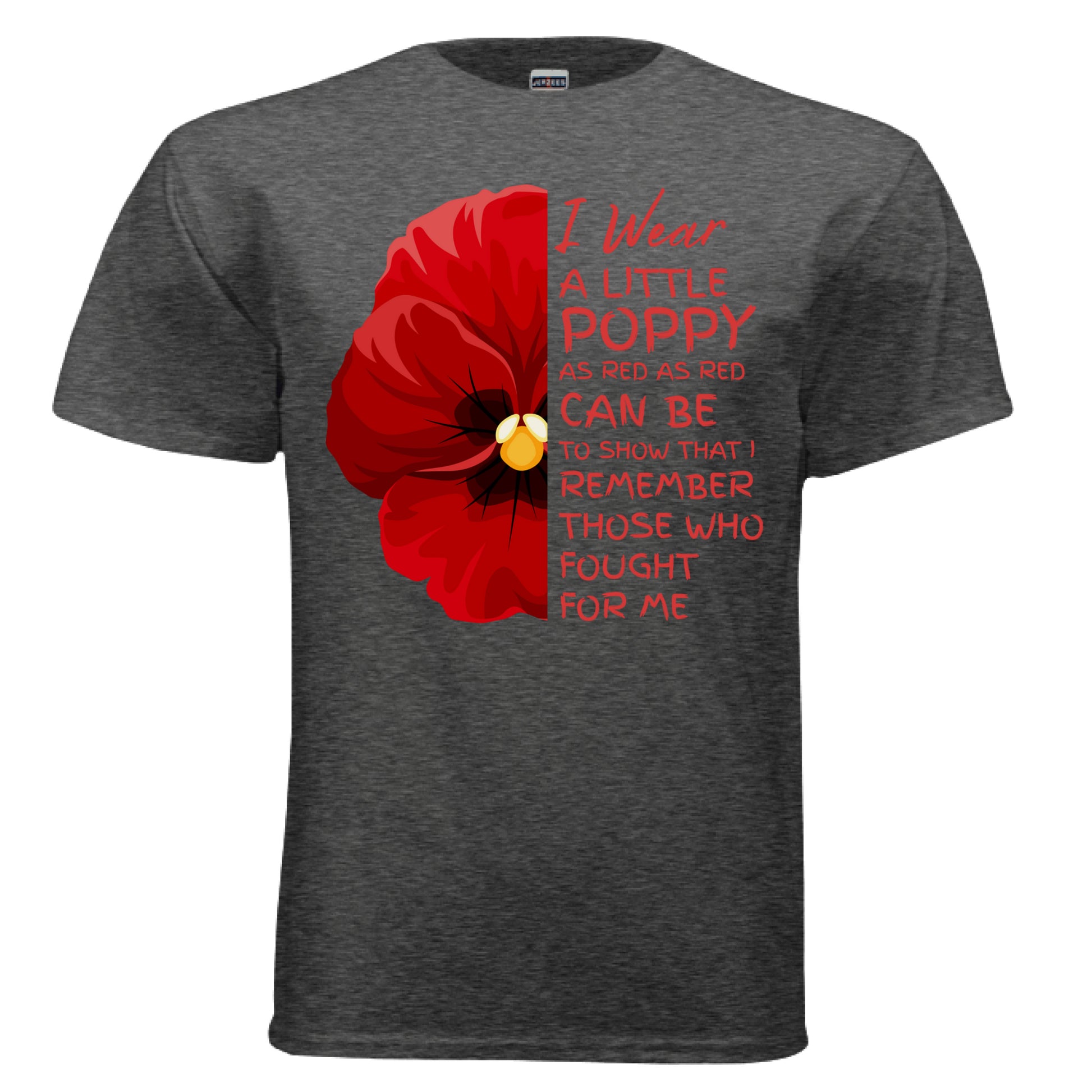 BLACK HEATHER - FRONT