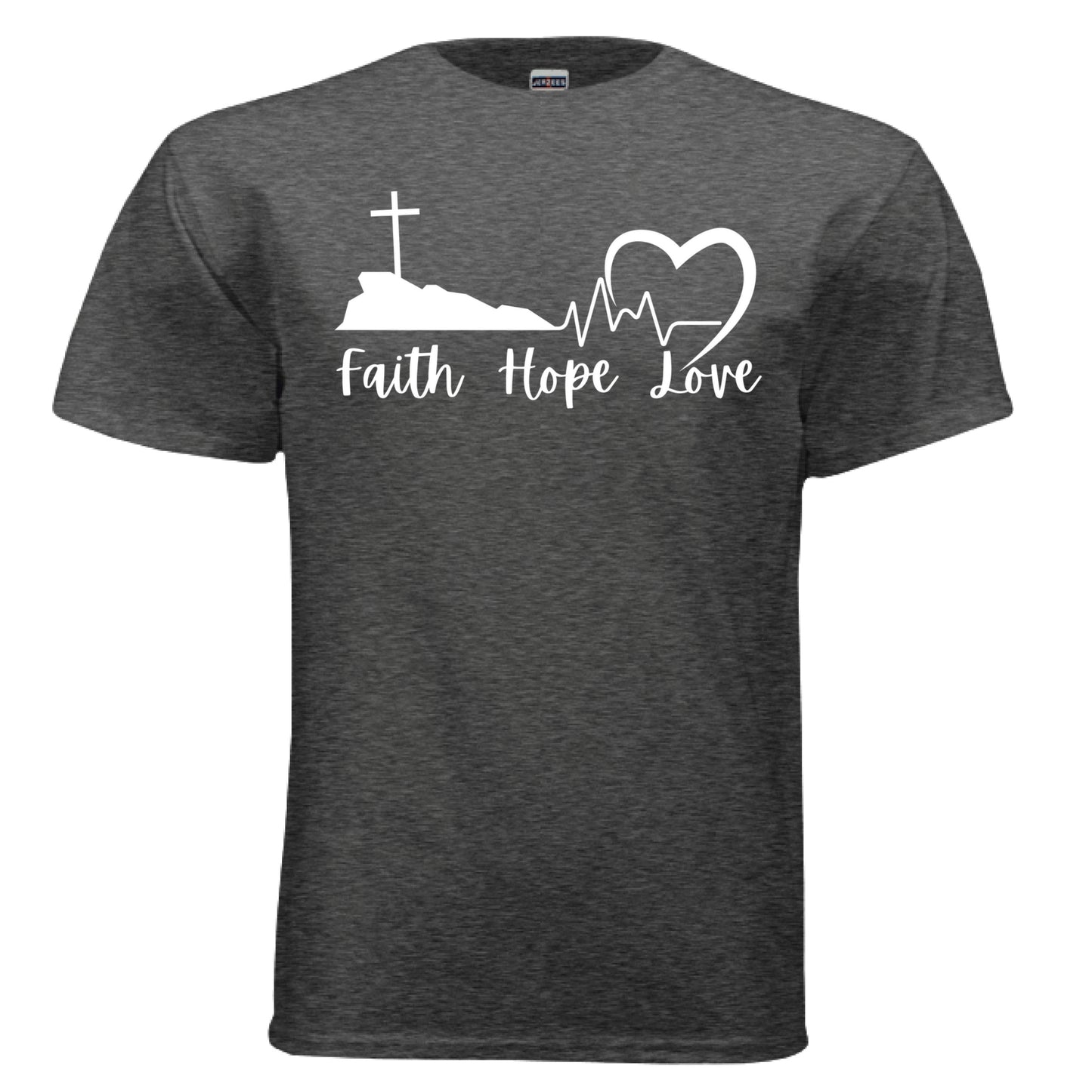 BLACK HEATHER - FRONT