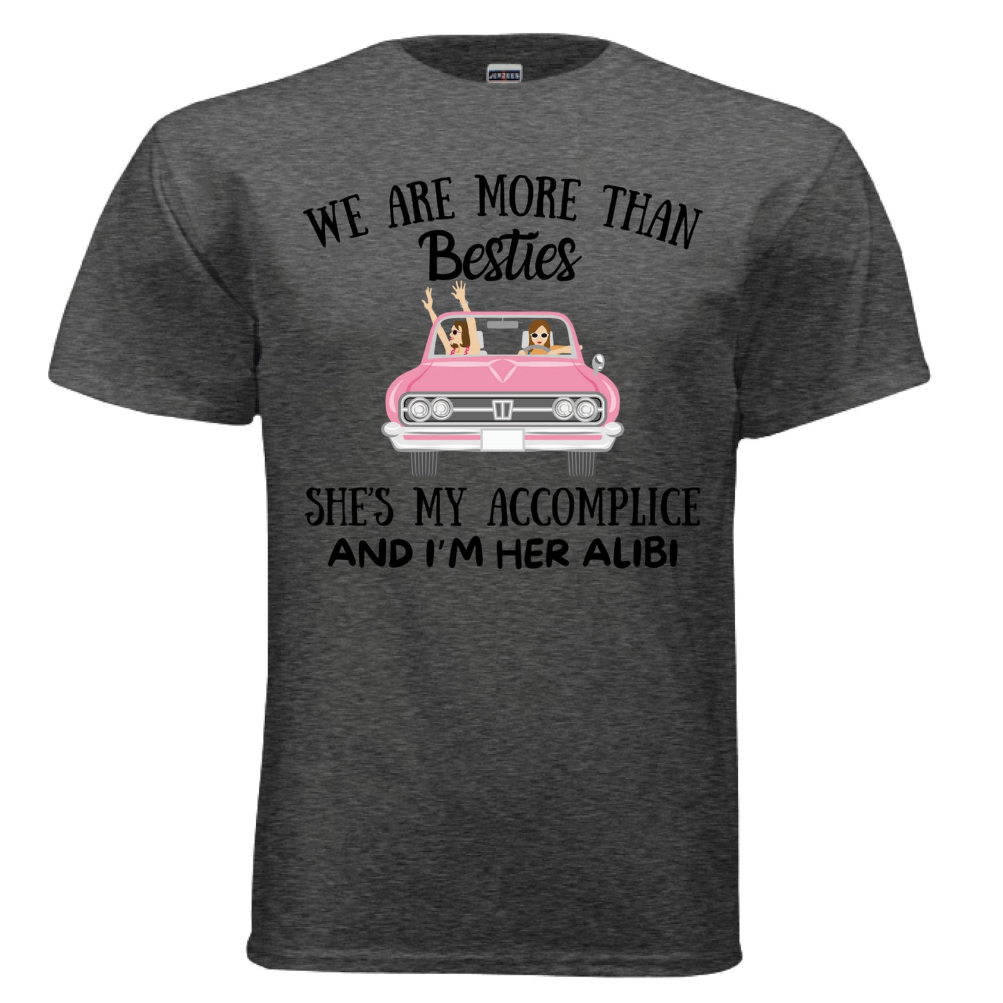 BLACK HEATHER - FRONT