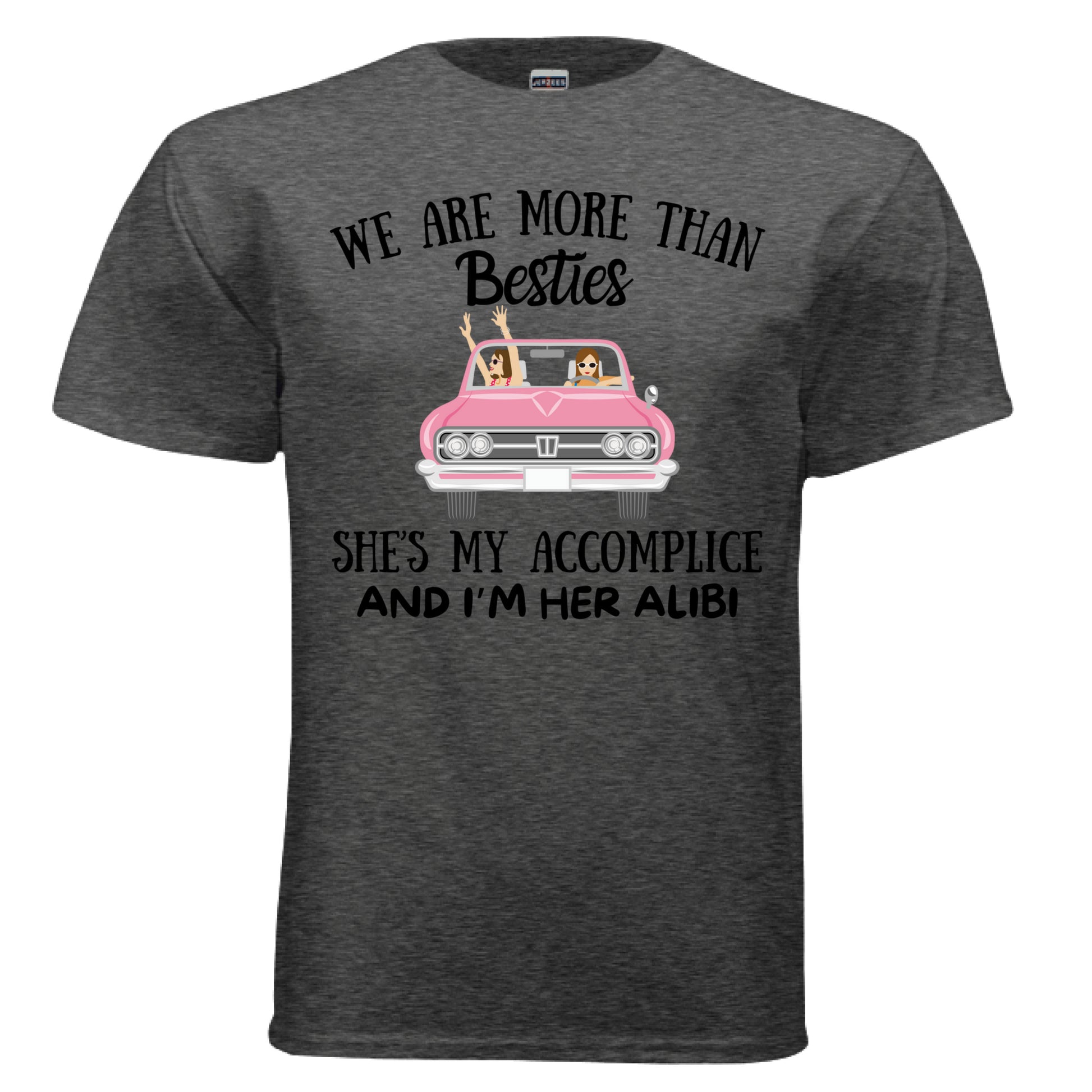 BLACK HEATHER - FRONT