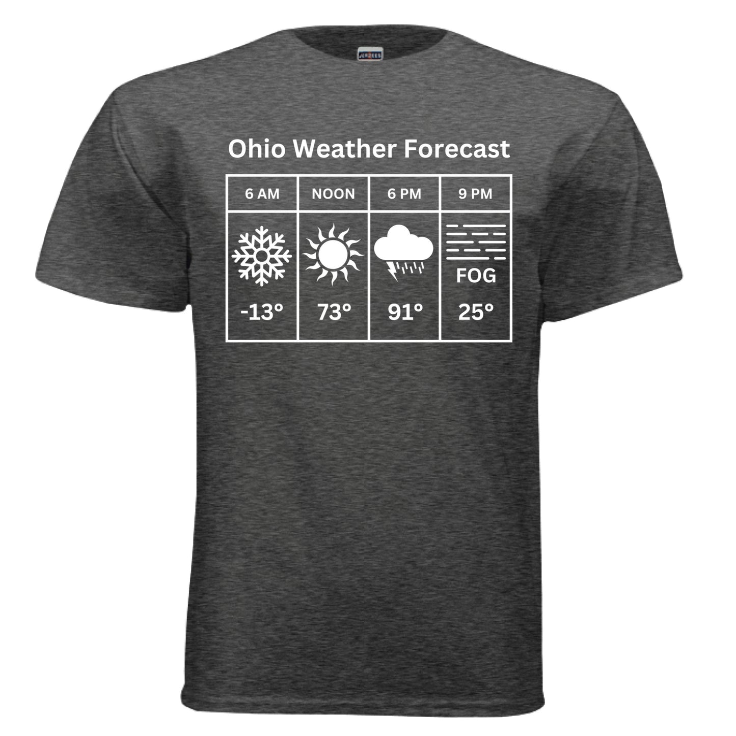 BLACK HEATHER - FRONT