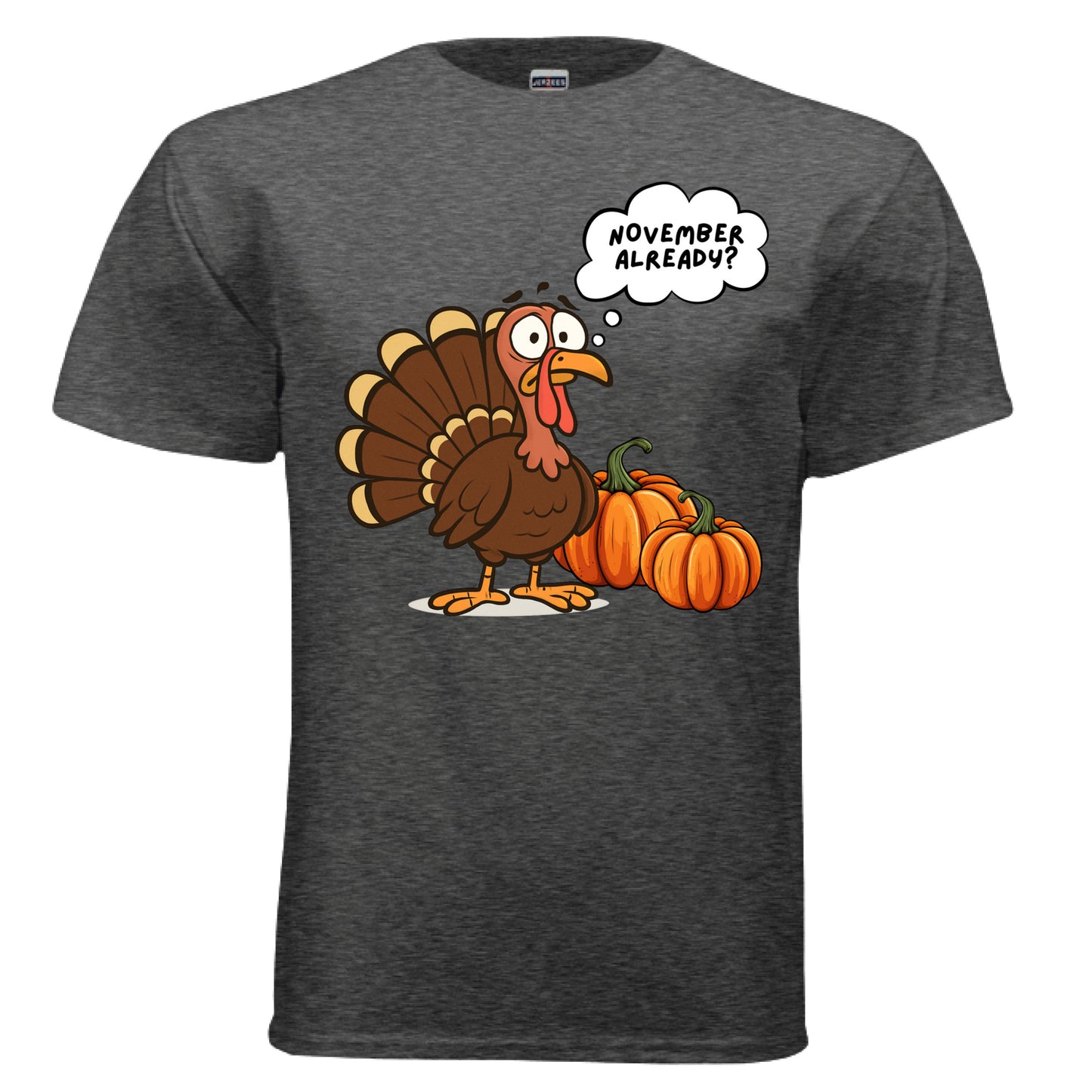 BLACK HEATHER - FRONT