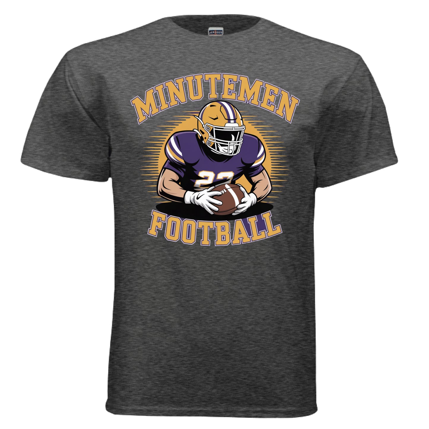 BLACK HEATHER - FRONT