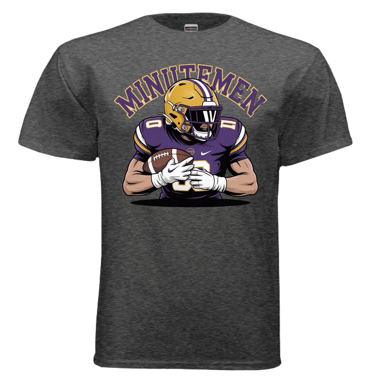 BLACK HEATHER - FRONT