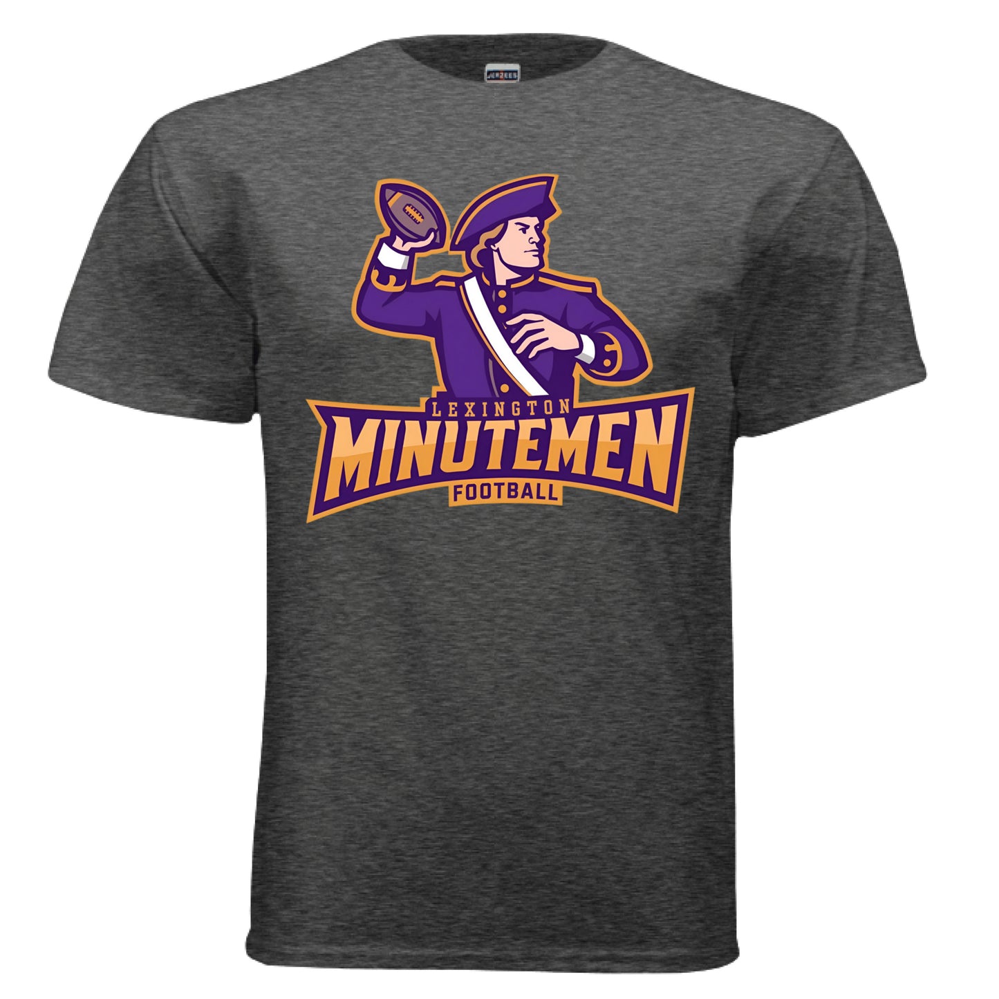 BLACK HEATHER - FRONT