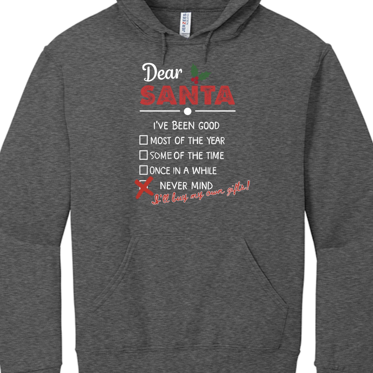 BLACK HEATHER - FRONT